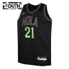 NBA Børn Trøje New Orleans Pelicans Yves Missi 2025-26 Nike City Edition Sort Swingman